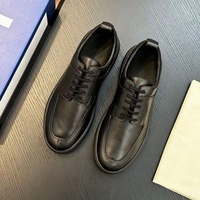 Chaussures décontractées en cuir pour hommes de style designer JJW de haute qualité, à lacets, pour le travail, la marche quotidienne et le sport