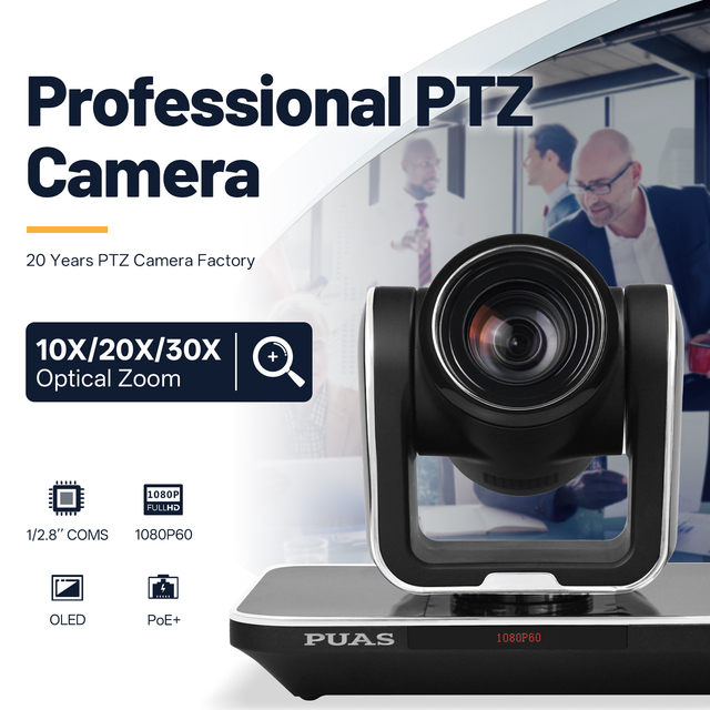 10x / 20x / 30x Optical Zoom2D/3D Noised Reduce Function with HDMI, USB, IP & 3G-SDI OLED Touch Panel Design