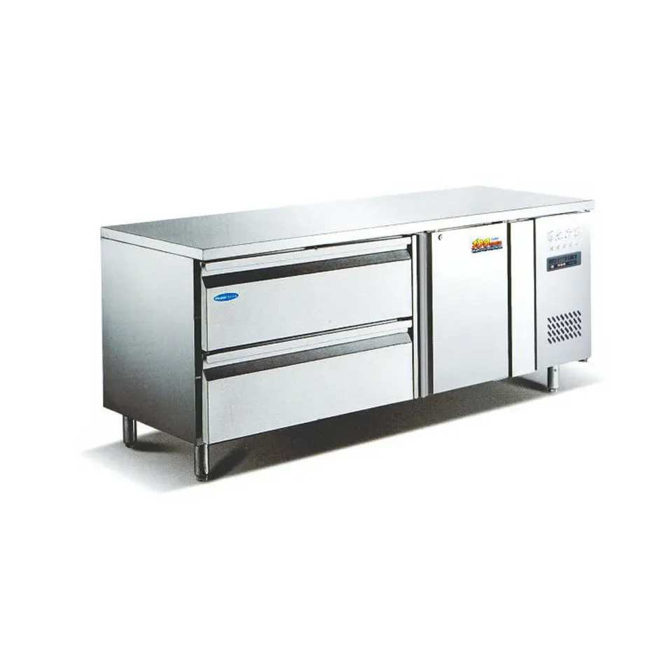 Mostrador de refrigeradores y estaciones de preparación bajo mostrador, Enfriador de cerveza, preparación superior