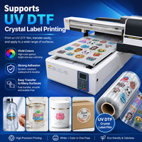 Impresora UV Plana A1 6090 al por Mayor con 2 Cabezales TX800 para Impresión en Fundas de Teléfono, Bolígrafos, Vidrio, Acrílico, Película UV DTF, Madera