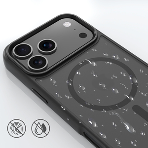 Custodia Magnetica Antiurto per iPhone 17 Pro Max, Effetto Pelle Opaca, Bordo in Pelle, Sottile - Product Image 2