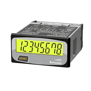 เครื่องนับจำนวนแบบดิจิตอล Autonics รุ่นใหม่ LA8N ซีรีส์ LA8N-BN/LA8N-BN-L/LA8N-BV จอ LCD ขนาดกะทัดรัด 8 หลัก - Product Image 2