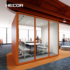 Cabina Insonorizada de 2.0m*2.5m para Colaboración en Grupos Grandes y Trabajo en Equipo, Venta Directa de Fábrica - Product Image 5