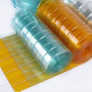 Coloré 2mm 3mm <span class=keywords><strong>4mm</strong></span> <span class=keywords><strong>Pvc</strong></span> <span class=keywords><strong>Transparent</strong></span> Bande Rideau Rouleau <span class=keywords><strong>Pvc</strong></span> Stripped Ribbed Rideau 300 Mm x 3mm x 50m 200mm x 2mm x 50m à Bas Prix - Product Image 1