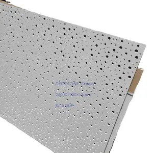 8/12/25R Perforated Gypsum Board Irregular round holes Three different types of holes Plasterboard Acoustic ceiling