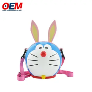 Xô Đựng Bỏng Ngô Hoạt Hình Hình Hình Động Vật Bằng Nhựa PP Hình Nhân Vật Doraemon Hoạt Hình Có Nắp Đậy Cho Bộ Sưu Tập