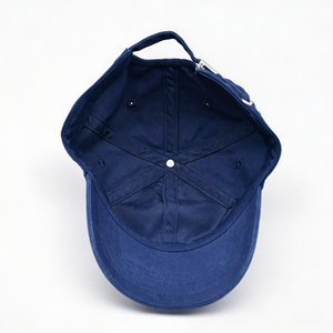 Casquettes Papa Personnalisées Brodé(e)s avec Logo Bleu – Chapeaux Unisexe en Toile Ajustables pour Commandes en Gros et Cadeaux Promotionnels - Product Image 6