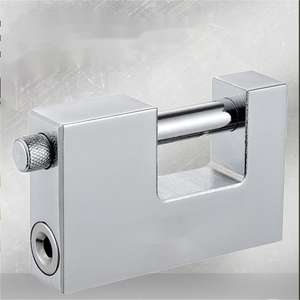 ホットセール ステンレス製 スマートセーフティ 長方形南京錠 ロックボックス 配送コンテナ ドア ロックボックス用 - Product Image 3