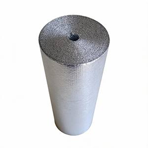 Feuille d'isolation thermique en aluminium à bulles, isolation de toiture, barrière radiante, résistante au feu, écologique - Product Image 1