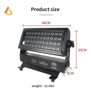 Projecteurs LED d'extérieur étanches IP65 pour architecture, éclairage mural, 44x10W RGBW 4-en-1 - Product Image 3