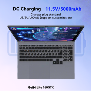 Getmi Lite 160gtx bán buôn 16-inch máy tính xách tay <span class=keywords><strong>Core</strong></span> <span class=keywords><strong>I7</strong></span> 64GB Ram TYPE-C RJ45 bt5.0 Tiếng Anh Bàn phím chơi game các tính năng <span class=keywords><strong>Intel</strong></span> <span class=keywords><strong>I7</strong></span> - Product Image 6
