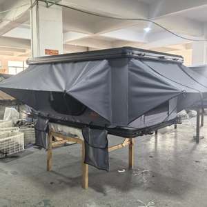 Tente <span class=keywords><strong>de</strong></span> <span class=keywords><strong>toit</strong></span> rigide en aluminium EM Factory pour camping 4x4, 2-3 personnes, grande réduction - Product Image 1