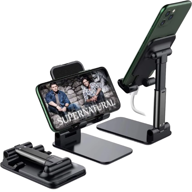Noayi Universal Adjustable Tablet and Mobile Phone Holder Foldable Desk and Bed Stand for iPhone iPad Other Mobile Devices