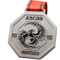 Médailles de sport d'arts martiaux rondes en métal plaqué or personnalisées en gros, gravées pour les champions de tournois de Taekwondo, prix JY