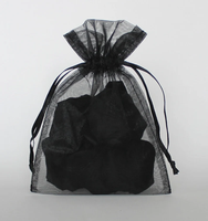 Fabrieksvoorraad Doorzichtige Organza Zakje met Trekkoord, Sieradenzakje, Bruiloft Souvenir Cadeautasje, Cadeautasje, Snoepzakje