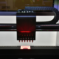 Grande promotion en Europe : Machine de fabrication de diodes LED SMT660 pour la production de composants SMD, machine de placement avec meuleuse intégrée