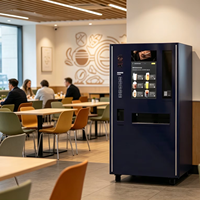 Distributeur automatique tout-en-un de boissons et de collations pour zone de loisirs
