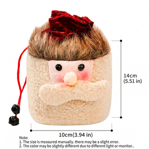 Bolsas <span class=keywords><strong>de</strong></span> Navidad con Cordón <span class=keywords><strong>de</strong></span> Fábrica, Bolsitas 3D <span class=keywords><strong>de</strong></span> Papá Noel, <span class=keywords><strong>Muñeco</strong></span> <span class=keywords><strong>de</strong></span> <span class=keywords><strong>Nieve</strong></span> y Reno, <span class=keywords><strong>Material</strong></span> <span class=keywords><strong>de</strong></span> Tela con Cordón <span class=keywords><strong>para</strong></span> Regalos <span class=keywords><strong>de</strong></span> Fiesta Navideña - Product Image 6