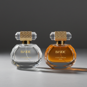 Envases de Vidrio de Lujo Vacíos de 30ml, 50ml y 100ml para Perfume, con Tapa Mate Transparente Personalizada, Venta al Por Mayor para Envasado de Aceites Esenciales - Product Image 1
