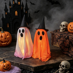 Dropshipping Shopify: Decoración de Halloween, Fantasma Luminoso de Peluche, Adorno de Mesa Iluminado para Fiestas y Casas Encantadas - Product Image 4