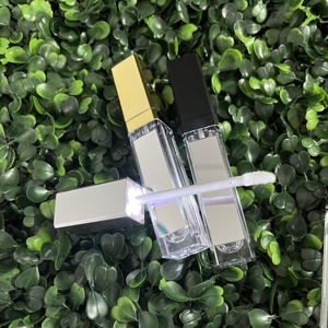 Tubo de lápiz labial líquido, contenedores de brillo de labios de etiqueta privada, embalaje vacío cuadrado, tubos de brillo de labios personalizados - Product Image 4