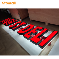 Letras de Canal 3D LED para Montaje en Pared Interior y Exterior, Letrero Publicitario de Acero Inoxidable, Clasificación IP67, CE, Empresas, Hospitales