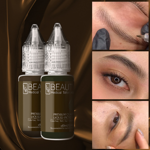 Tinta de Micropigmento de Calidad Prémium Phibrows para Tatuaje de Microblading de <span class=keywords><strong>Cejas</strong></span>, Tinta Líquida de Pigmento PMU para Máquina de Maquillaje Permanente - Product Image 4