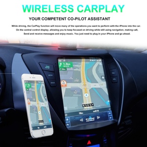 <b>Hot</b> Sale Android 10.4" 2 Din Car Multimedia Video Player GPS Vertical Screen <b>Tesla</b> for Hyundai Elantra MD 2012 I35 Avante 2013 - Product Image 6