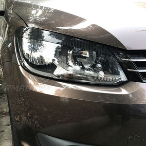 2 pièces de garnitures de phares de voiture pour Volkswagen Touran 2011-2015, autocollants de phares, garnitures de phares - Product Image 5