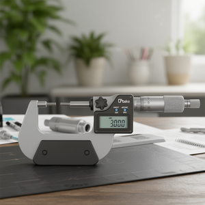 Take Digital <b>Micrometer</b> 0-25mm IP65 Waterproof Measurement Tool - Product Image 3