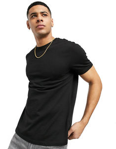 Collo rotondo di Bambù 100% Cotone Tinta Unita Magliette, Personalizzato Mens T-Shirt Design Con Logo Ricamato - Product Image 3