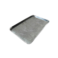Bac de drainage en acier galvanisé pour condensats de climatiseur, avec trous, taille personnalisée, installation facile, design graphique