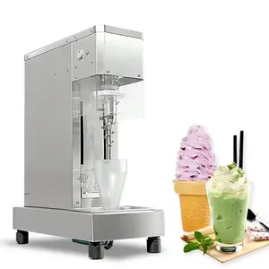 China QinBiao Swirl Fruits Ice Cream Mixing Machine/stir Frozen Yogurt Ice Cream Mixer/ Swirl Real Fruit Ice Cream Blender New P