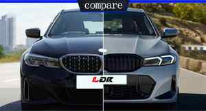 Installation facile pour pare-chocs avant série 3 G20 PP + ABS + métal 100% montage nouvelle Version Sport Style 2024 Facelift LCI - Product Image 3