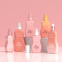 Bouteille de brume pour le corps et les cheveux personnalisée de 150 ml, bouteille de lotion en HDPE écologique avec pompe, emballage de luxe, bouteilles de shampooing de 250 ml
