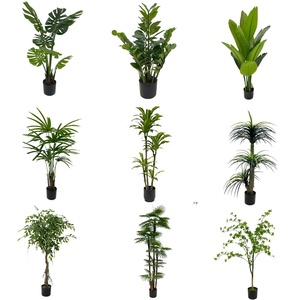 Trong nhà trang trí nội thất nhân tạo thực vật trang trí cây trong chậu cây xanh nhựa cây bonsai cây giả nhân tạo plantes artificielles - Product Image 2