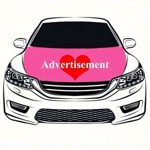 Funda para Capó de Coche Promocional de Alta Calidad, Funda para Capó de Coche con Impresión por Sublimación, Bandera Personalizada para Capó de Coche - Product Image 3