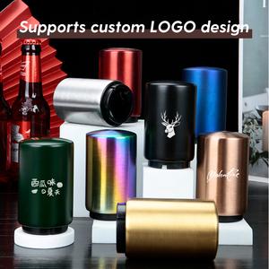 Quà Tặng Bạc Thép Không Gỉ Từ Mở Chai Đẩy Xuống Tự Động Beer Bottle Opener Với Tùy Chỉnh Laser Khắc Logo - Product Image 5
