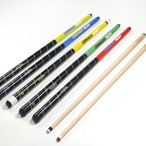 Queue de billard en érable fendue 1/2 de haute qualité et durable, joint en acier inoxydable, 13 mm, queue de break, snooker, billard, 19 oz/20 oz - Product Image 4