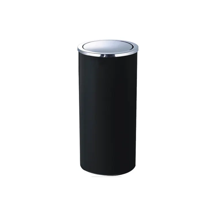 Hotel commercial rubbish container waste bin garbage can stainless steel trash bin