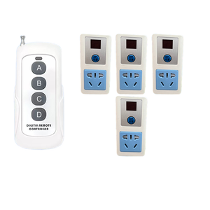 Kaiyi không dây điều khiển từ xa chuyển đổi ổ cắm 2-8 Key 220V 10A công suất cao hệ thống nhà thông minh điều khiển lên đến 500m thông minh - Product Image 4