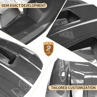 Pièces automobiles, capot en fibre de carbone sèche pour BMW Série M, M3 G80, Série 4 M4 G82 G83, style Alp-N, capot moteur