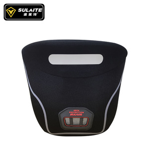 Protège-cou SULAITE, taille unique, noir, impression réfléchissante, équipement de moto - Product Image 4