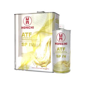 Honchi ATF SP IV 4L 1L Fluidos de transmisión automática totalmente sintéticos Lubricante de aceite de motor de automóvil de fábrica directa en lata de metal - Product Image 1