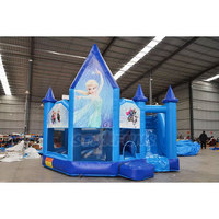 Bannières gonflables de maison de rebond de trampoline congelé de fête de haute qualité