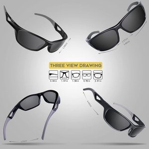 Gafas de Sol Deportivas Polarizadas para Conducir, para Hombre, Marco Irrompible TR90 - Product Image 2