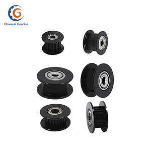 <span class=keywords><strong>Poulie</strong></span> tendeur noire, largeur de courroie 6 mm, roue dentée de type H, 16 dents, 20 dents, <span class=keywords><strong>poulie</strong></span> de distribution lisse GT2 - Product Image 5