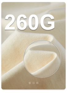 Fabricant de vêtements MT2764, impression personnalisée, broderie, t-shirts unis en coton 100% 260 g/m², surdimensionnés pour hommes - Product Image 6