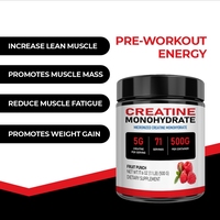 Julong OEM Créatine Monohydrate Poudre Micronisée Marque Privée Pure Créatine Monohydrate Suppléments Musculaires