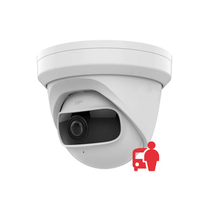 กล้องวงจรปิด HK OEM 4MP แบบพาโนรามา Fisheye รองรับ PoE สำหรับภายนอกอาคาร พร้อมระบบตรวจจับเส้นทางอัจฉริยะ VCA ตรวจจับการเคลื่อนไหว ระยะอินฟราเรด 10 เมตร รองรับ WDR และ H.265+ - Product Image 1